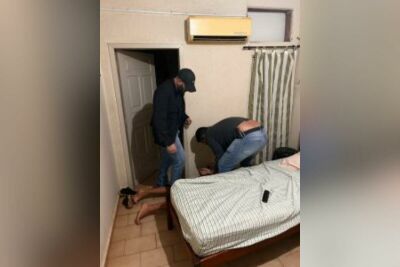 Imagem da notícia Homem é preso em flagrante após esfaquear ex-companheira e filho em Aparecida do Taboado